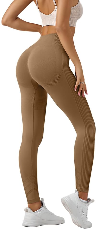 Sportshorts voor dames, naadloze push-up leggings met hoge taille voor hardlopen, butt scrunch leggings voor fitness, yoga, fitnessstudio, hardlopen