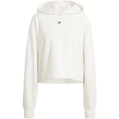 adidas Performance Power Loose Fit Back-Ventilation Hoodie - Dames - Wit- S