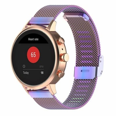 By Qubix - geschikt voor Huawei Watch GT 6 / GT 7 - 41mm - Milanese bandje met klemsluiting - Multicolor