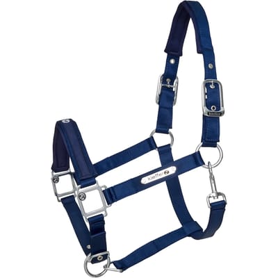 Nylon halster voor stalpaard Kieffer Satin Shine