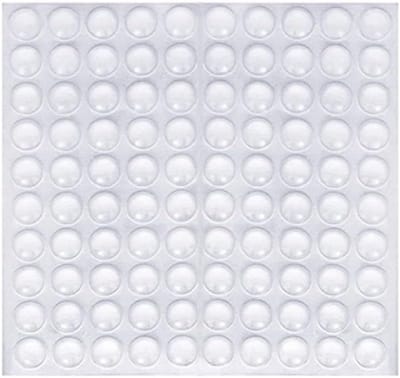 100 Stuks Rubber Buffers voor Meubels, Zelfklevende Transparante Beschermpads, Geluidsdempers en Stootdempers voor Kasten en Laden