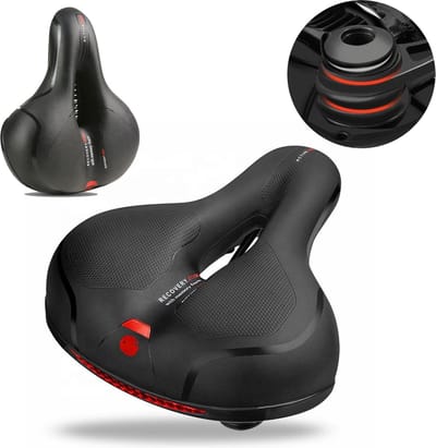 Gelzadel- fietszadel - Fietszadel dames - Fietszadel heren - Unisex - gel zadelhoes