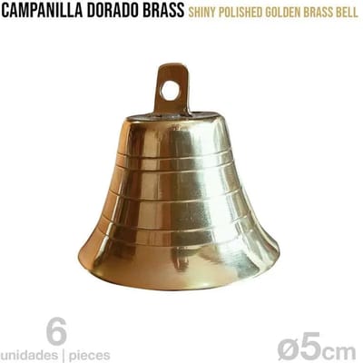 Cloches voor paard in messing Zaldi (x6)