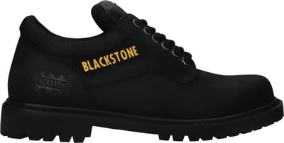 Blackstone 4 INCH OIL NUBUCK - 0439 Black - Worker - Black - Maat: 50