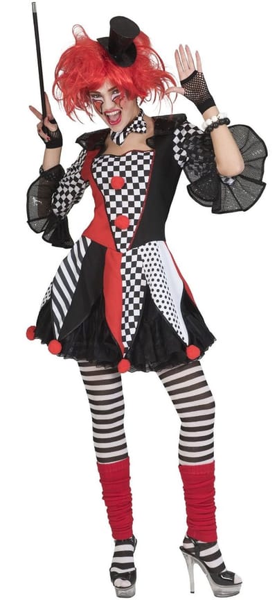 Jester Harlequin - Maat: 44-46