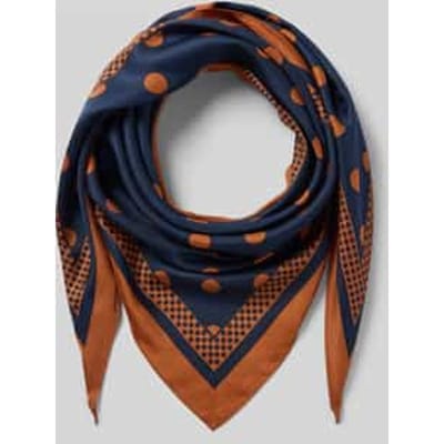 Sjaal met geometrische all-over print
