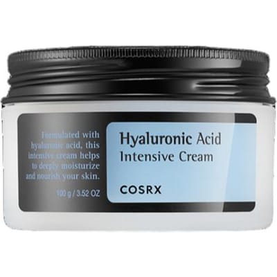 COSRX Hyaluronic Acid Intensieve Crème | Ultieme Hydratatie & Ondersteuning van de Vochtbarrière | 100 ml / 3,38 fl.oz.