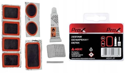 PROX - Reparatiedoek - Grote gevulkaniseerde Pleisters - 7 stuks - Verschillende Groottes