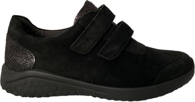 Zwarte Solidus Klittenbandschoenen Kyle Wijdte K