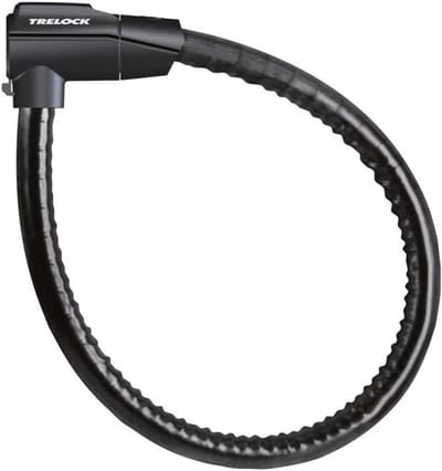 Stevig Stalen Kabel Fietsslot - Antidiefstal Fietsbeveiliging Zwart