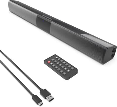 Soundbar met Bluetooth 5.0 - HD Audio en Surround Sound voor Thuisbioscoop