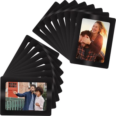 Unyqoos ® Magnetische Fotolijsten Set voor Personalisatie en Decoratie van Metalen Oppervlakken