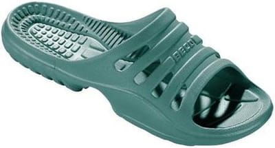 BECO Heren Badslippers - Turquoise - Maat 41