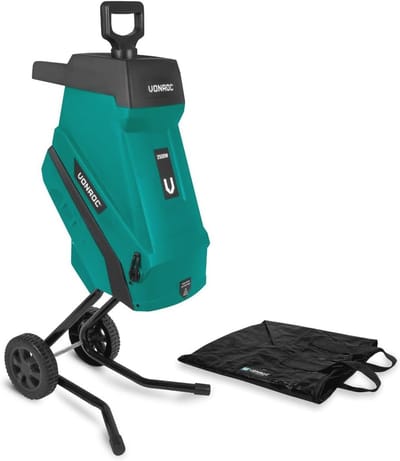 Hakselaar 2500W voor takken tot Ø45mm met 45L opvangzak