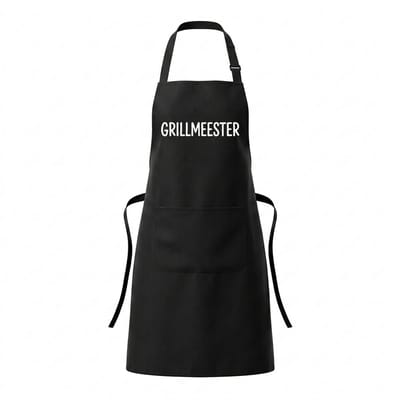 Grillmeester Barbeque Schort | BBQ Zomer Schort | Keuken Schort