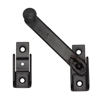 Wovar Luikoverslag Zwart 120 x 60 mm | Valslot
