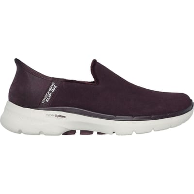 Skechers Gowalk6 textiel sportschoenen voor heren (Pruim)