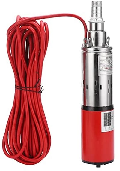 Dailygoody - Zonne-energie Waterpomp 1.5m³/h - Diepe Put Pomp - Efficiënte werking - DC24V - 50m Hoogte - Geschikt voor irrigatie - Energiezuinig - Pe...