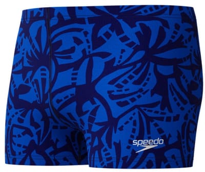 Speedo heren beachstar square leg aquashort blauw