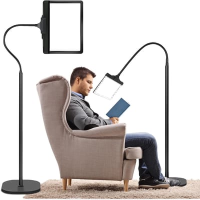 White-Label® Loeplamp Met Standaard - Lamp Met Led Verlichting