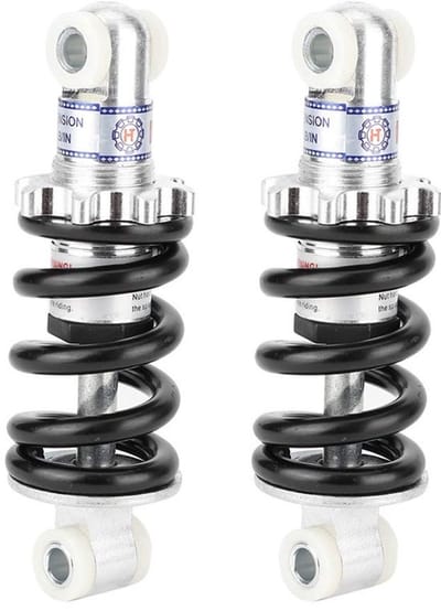 Allecto - Motorfiets-schokdempers - Universeel - 125 mm - Metaal