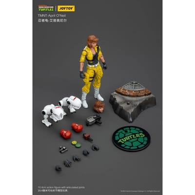 JOYTOY Original TMNT Tortues Ninja Mutantes Adolescentes 1/18 Groundchuck Dirtbag Rahzar Série Complète Figurines d'Action Modèle Jouet Poupée Cadeau