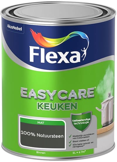 Flexa - Easycare Keuken - 100% Natuursteen - Mengverf - 1 L
