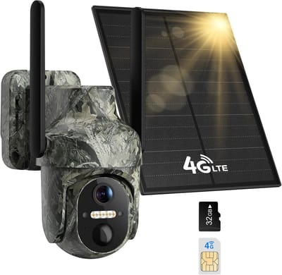 MKSS® Wildcamera met Nachtzicht - Buitencamera voor Buiten - Waterdicht - Wifi - 4K - Groen