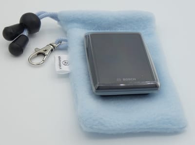 Ebike hoesje display M Bosch kiox 500/ Intuvia 100/Shimano sc-en610 Licht Blauw DLX