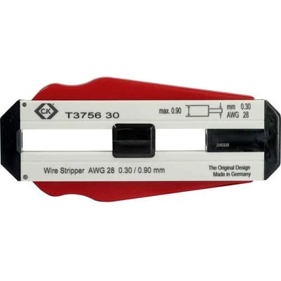 C.K T3756 30 Draadstripper Geschikt voor: PVC-draden, PTFE-draden 0.30 mm (max)
