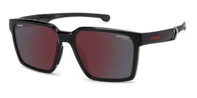 Carrera Ducati CARDUC 045/S BLACK RED/RED MIRRORED 56/17/145 Herrenbrillen Zonnebrillen
