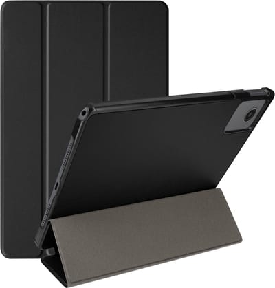 Avizar Foliohoes Geschikt voor Lenovo Tab M11 Video / Toetsenbord ondersteuning klep, Zwart