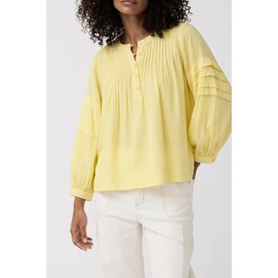 Alchemist Top Freya Butter Yellow Size: 36 | Long-Sleeved Tops Outlet | Dames | Geel