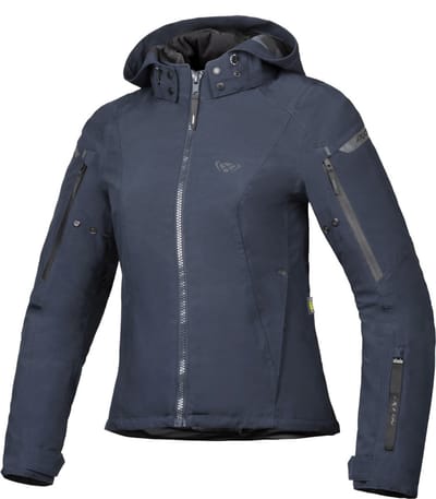 Ixon Burning Lady Marineblauw Textiele Motorjas - Jas