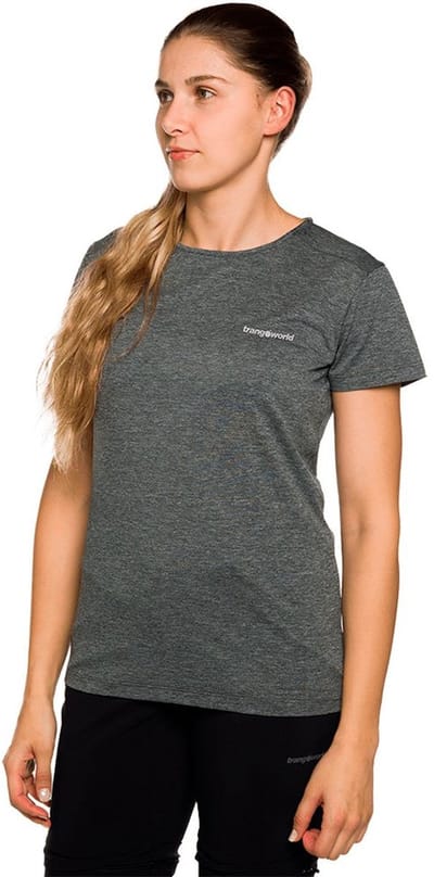 Trangoworld Rjavina T-shirt Met Korte Mouwen Grijs L Vrouw