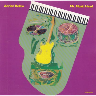 CD ADRIAN BELEW Meneer. Muziek Hoofd 7819592 Atlantic 1989 Europa Rock Gebruikt