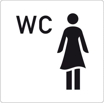 Ivana Pictogram WC Vrouw
