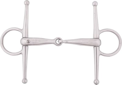 BR Enkel Gebroken Kneveltrens Massief RVS 18 mm . - 13,5