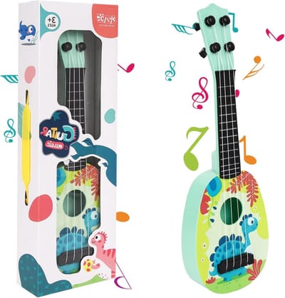 Gitaarspeelgoed - Mini ukelele - Muziek Ontwikkelen - 4 Verstelbare Snaren - 37 cm - Meerkleurig