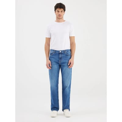 Cup of Joe Neo heren relaxed straight fit jeans medium blue