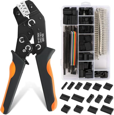 Krimptang Dupont Connectoren - Krimpset Elektronica - PCB Bekabeling - Precisie Krimpbek - 2320 Stuks - Niet gespecificeerd