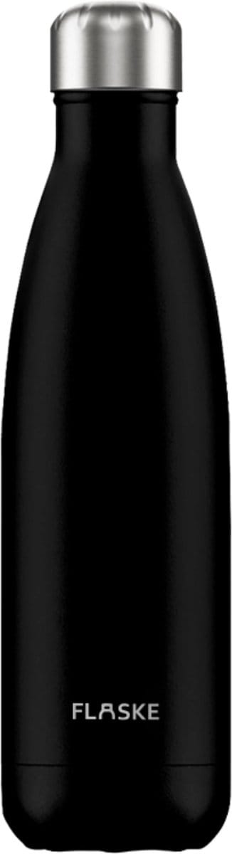 FLASKE Original Drinkfles 750 ml - Geïsoleerde RVS Waterfles - BPA-vrij - 12u Warm & 24u Koud - Geschikt als Thermosfles en Thermoskan - Water Bottle Stainless Steel - Night