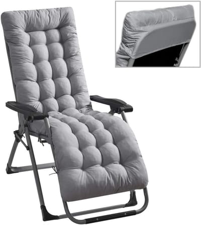 Comfortabele Kussen voor Tuinstoelen, Schommelstoelen en Hoge Rugleuningen - Ideaal voor Ontspanning en Ondersteuning