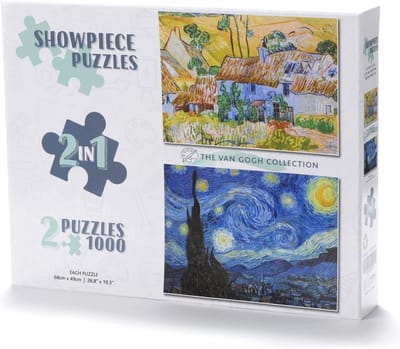 2 x 1000 stukjes puzzelcollectie