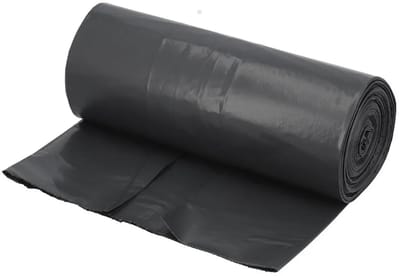 Vorel Bouwafvalzakken - 240L - 10 stuks - LDPE - Zwart