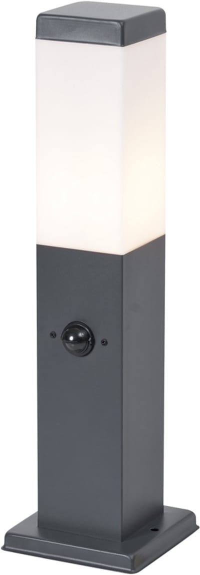 QAZQA malios - Moderne Staande Buitenlamp | Staande Lamp voor buiten - 1 lichts - H 45 cm - Donkergrijs - Buitenverlichting