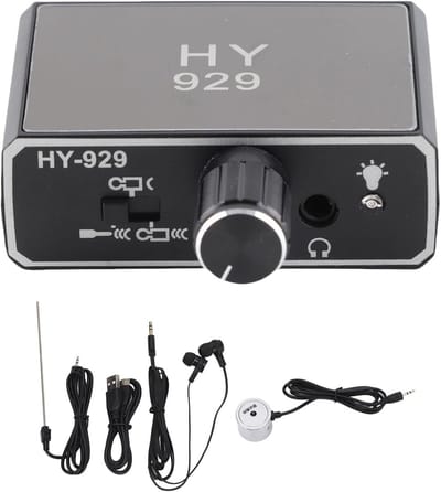 Waterlekkagedetector - Pijpleiding tester - Ondergrondse detectie - Dubbele sondes - 20x13x4 cm