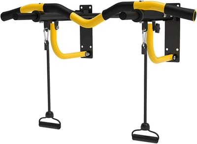 Rekstok Muurbevestiging - Fitnessapparaat Thuis - Kracht Training - 300kg Draagkracht - Zwart