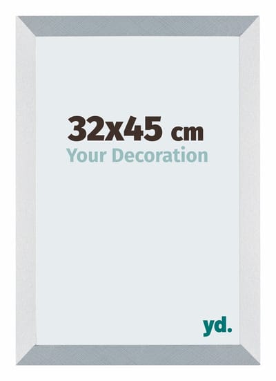 Your Decoration - Fotolijst 32x45 cm - MDF - Aluminium Geborsteld - Mura