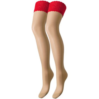 Panty’s/Kousen Trasparenze Autoreggente 20 Denary Rosy